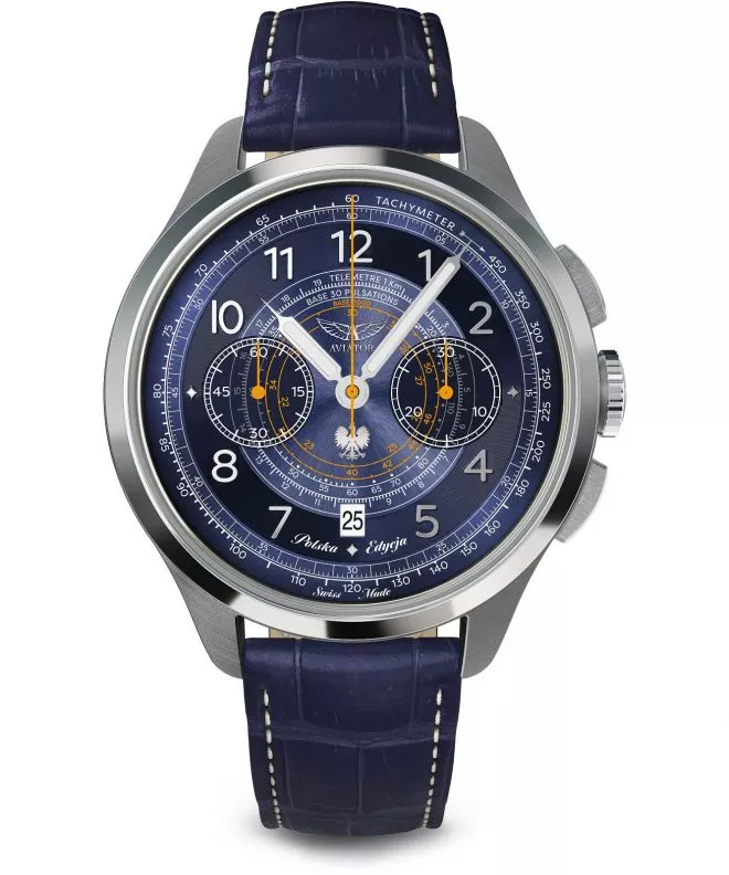 Reloj para hombres Aviator Heritage Chronograph Trimeter Limited Edition V.4.40.0.352.4 PL