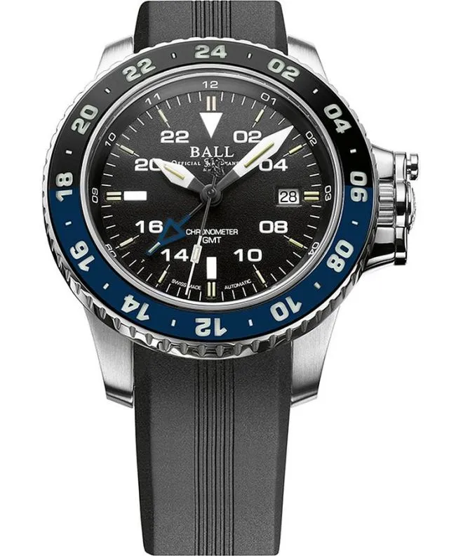 Reloj para hombres Ball Engineer Hydrocarbon AeroGMT II Automatic Chronometer DG2018C-P10C-BK