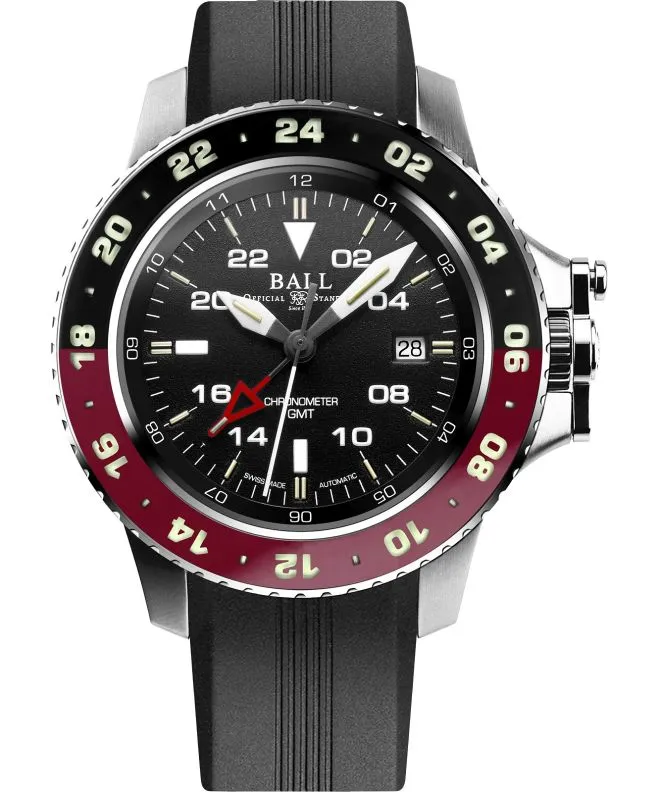 Reloj para hombres Ball Engineer Hydrocarbon AeroGMT II Automatic Chronometer DG2018C-P3C-BK