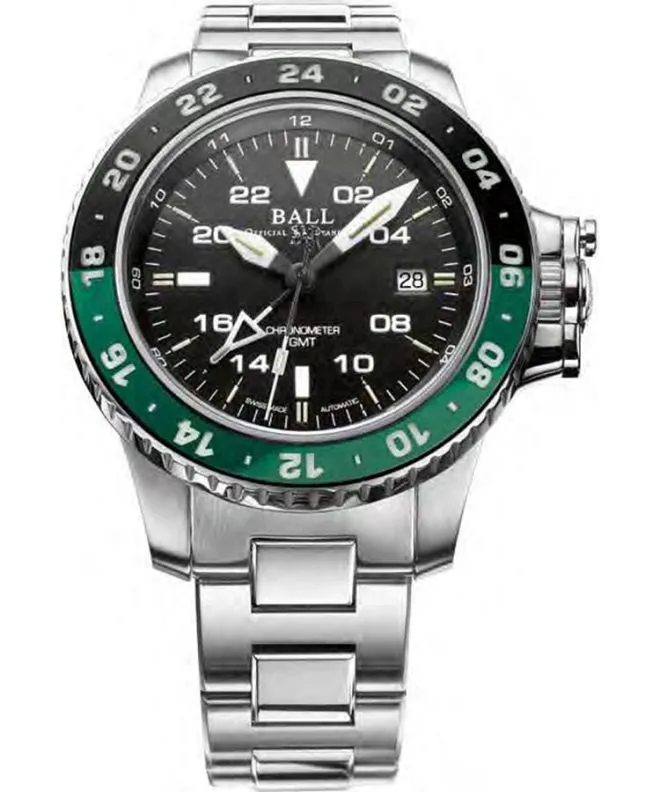 Reloj para hombres Ball Engineer Hydrocarbon AeroGMT II Automatic Chronometer DG2018C-S11C-BK