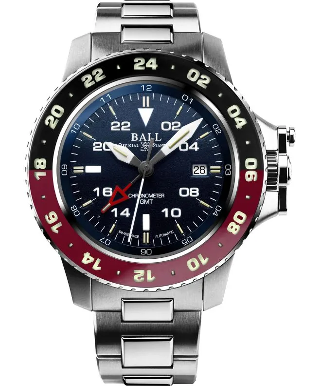 Reloj para hombres Ball Engineer Hydrocarbon AeroGMT II Automatic Chronometer DG2018C-S3C-BE