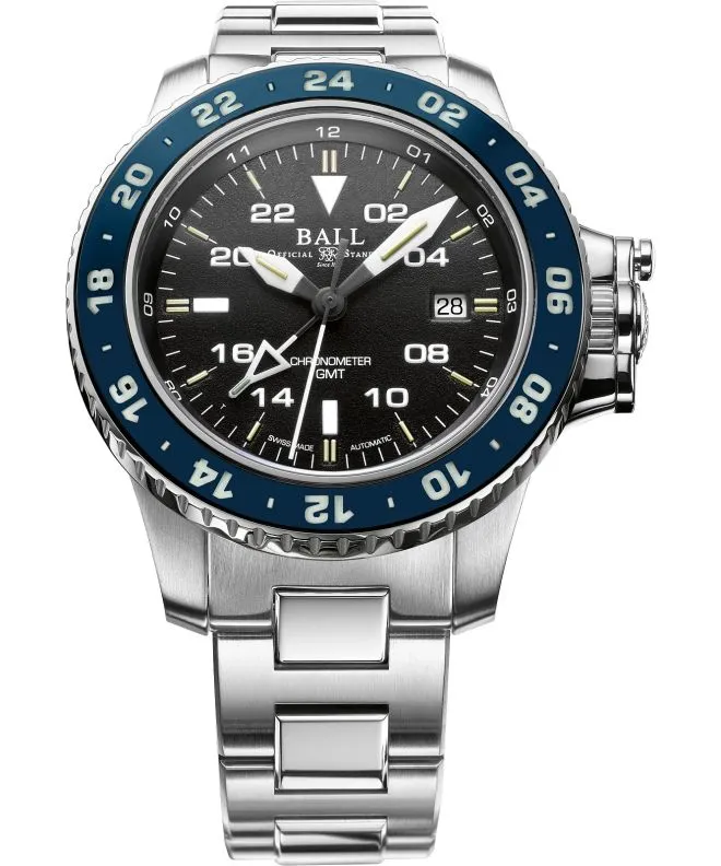 Reloj para hombres Ball Engineer Hydrocarbon AeroGMT II Automatic Chronometer DG2018C-S4C-BK