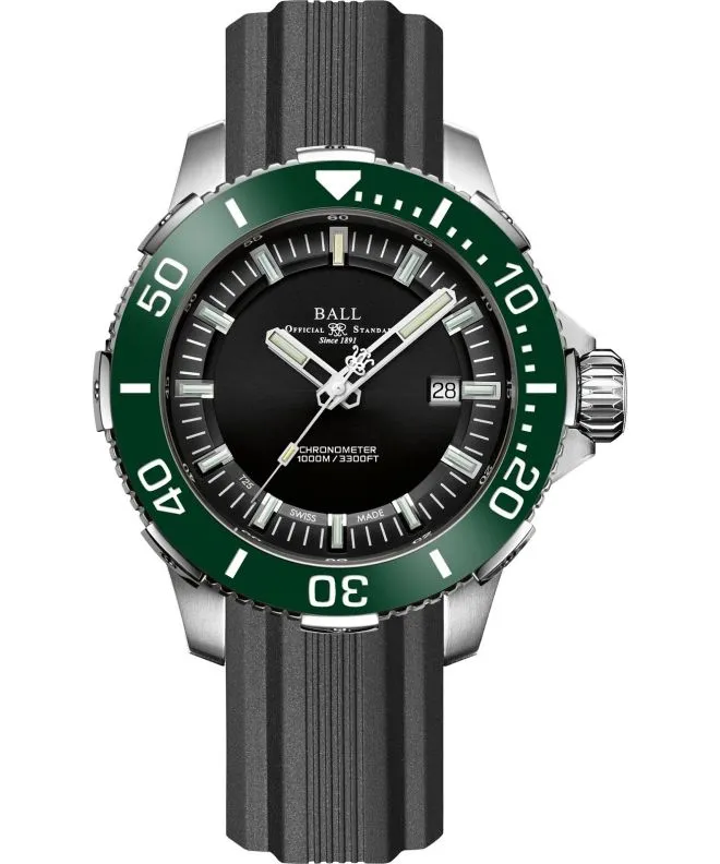 Reloj para hombres Ball Engineer Hydrocarbon DeepQUEST Ceramic DM3002A-P4CJ-BK