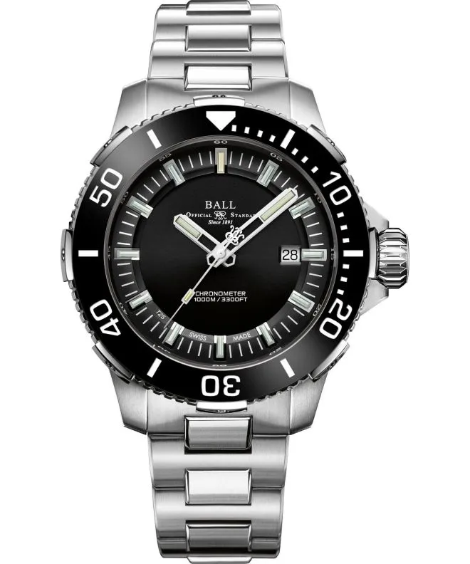 Reloj para hombres Ball Engineer Hydrocarbon DeepQUEST Ceramic DM3002A-S3CJ-BK