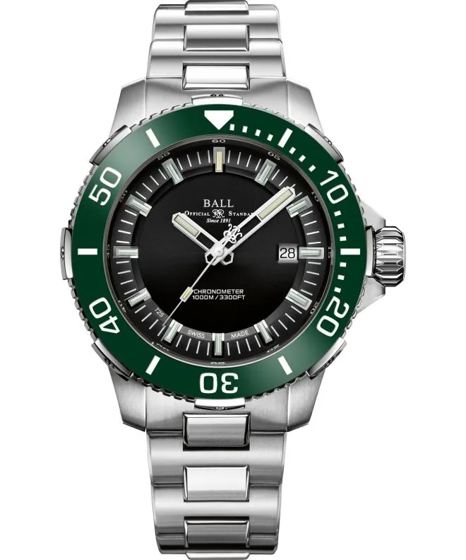 Reloj para hombres Ball Engineer Hydrocarbon DeepQUEST Ceramic DM3002A-S4CJ-BK