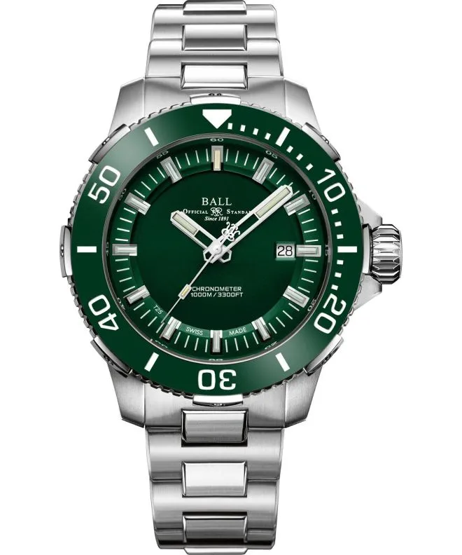 Reloj para hombres Ball Engineer Hydrocarbon DeepQUEST Ceramic DM3002A-S4CJ-GR