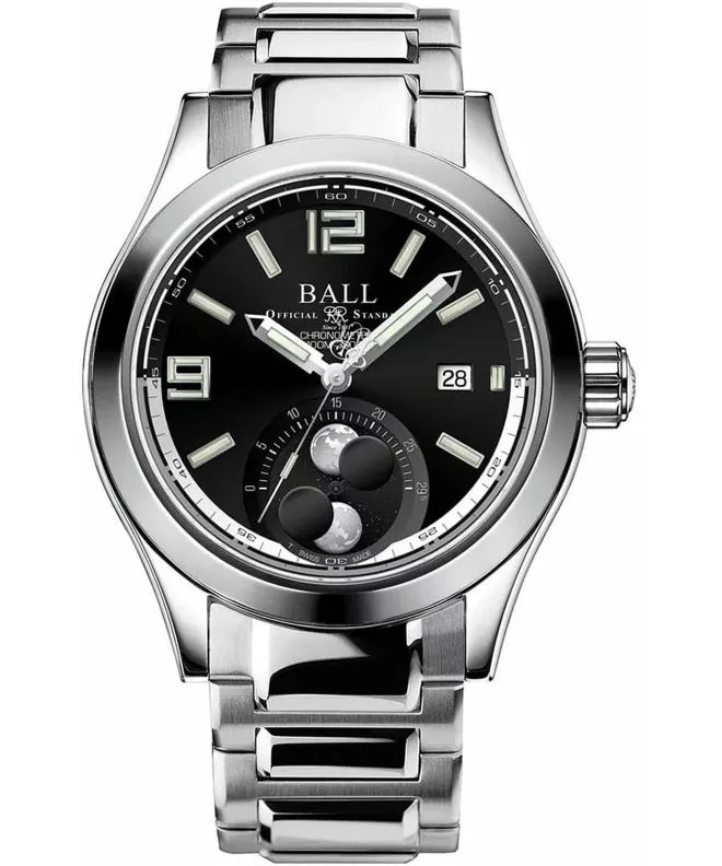 Reloj para hombres Ball Engineer II Moon Phase Automatic Chronometer Limited Edition NM2028C-S45C-BK