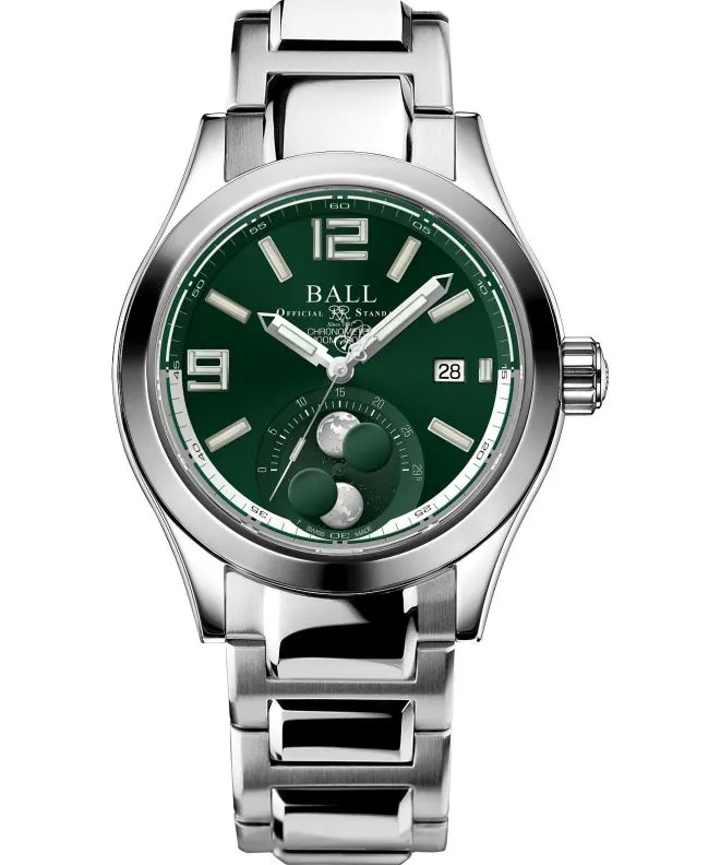 Reloj para hombres Ball Engineer II Moon Phase Automatic Chronometer Limited Edition NM2282C-S1C-GR