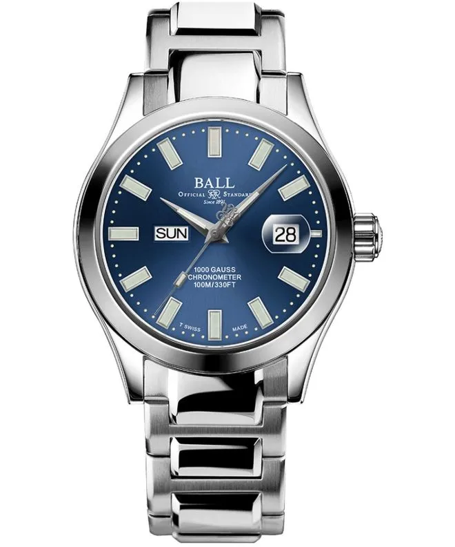 Reloj para hombres Ball Engineer III Marvelight Chronometer Day-Date Automatic Limited Edition NM9036C-S1C-BE
