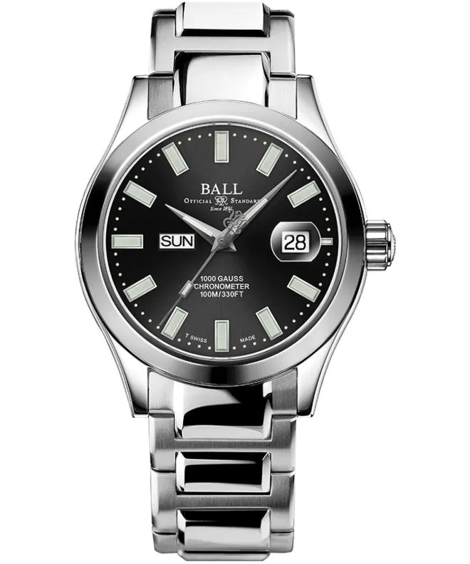 Reloj para hombres Ball Engineer III Marvelight Chronometer Day-Date Automatic Limited Edition NM9036C-S1C-BK