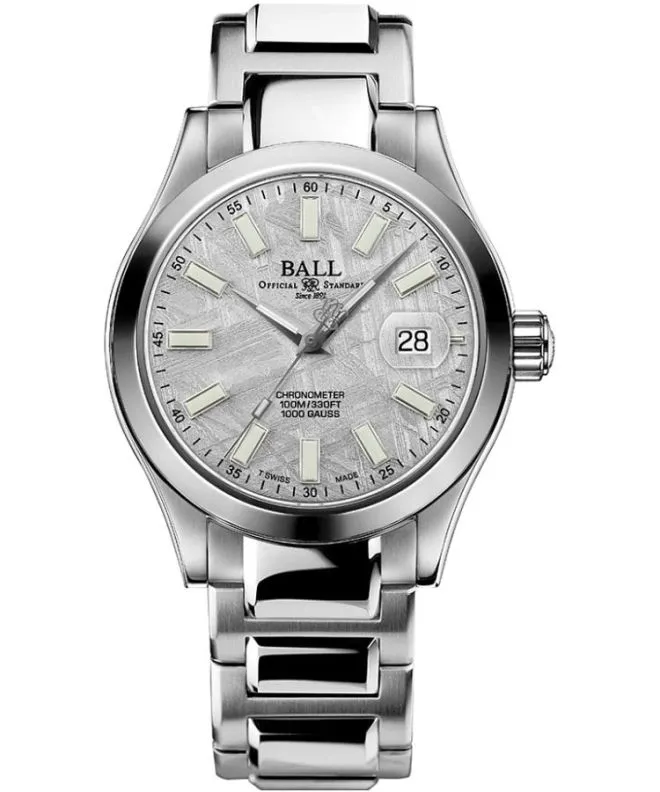 Reloj para hombres Ball Engineer III Marvelight Chronometer Meteorite NM9026C-S46C-MSL
