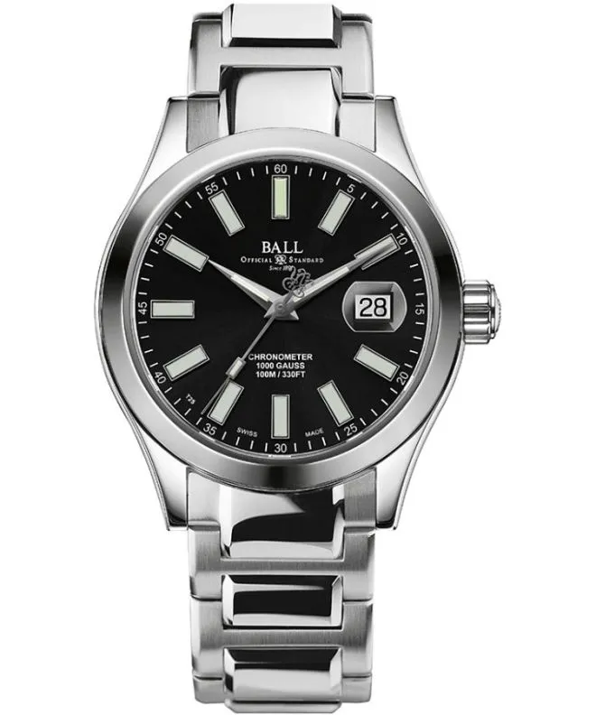 Reloj para hombres Ball Engineer III Marvelight Chronometer NM9026C-S6CJ-BK