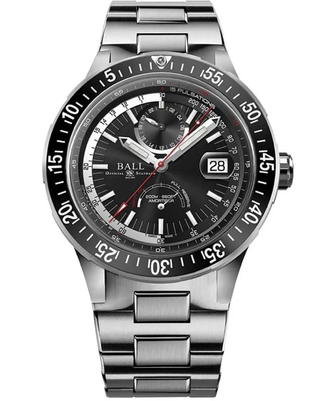 Reloj para hombres Ball Roadmaster First Responder With Rotor-Lock 41 mm Automatic Limited Edition GM3180B-S2-BK