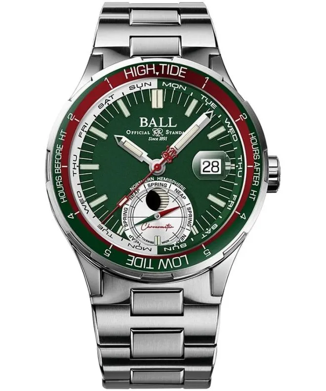 Reloj para hombres Ball Roadmaster Ocean Explorer Chronometer Limited Edition DM3120C-S1CJ-GR