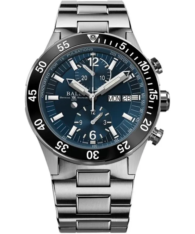 Reloj para hombres Ball Roadmaster Rescue Chronograph Chronograph Limited Edition DC3030C-S-BE
