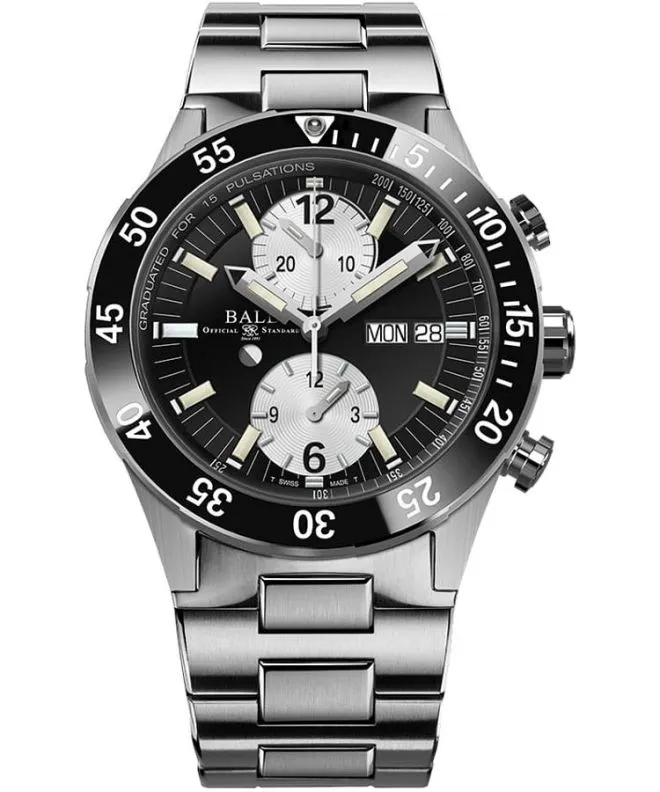 Reloj para hombres Ball Roadmaster Rescue Chronograph Chronograph Limited Edition DC3030C-S-BKWH