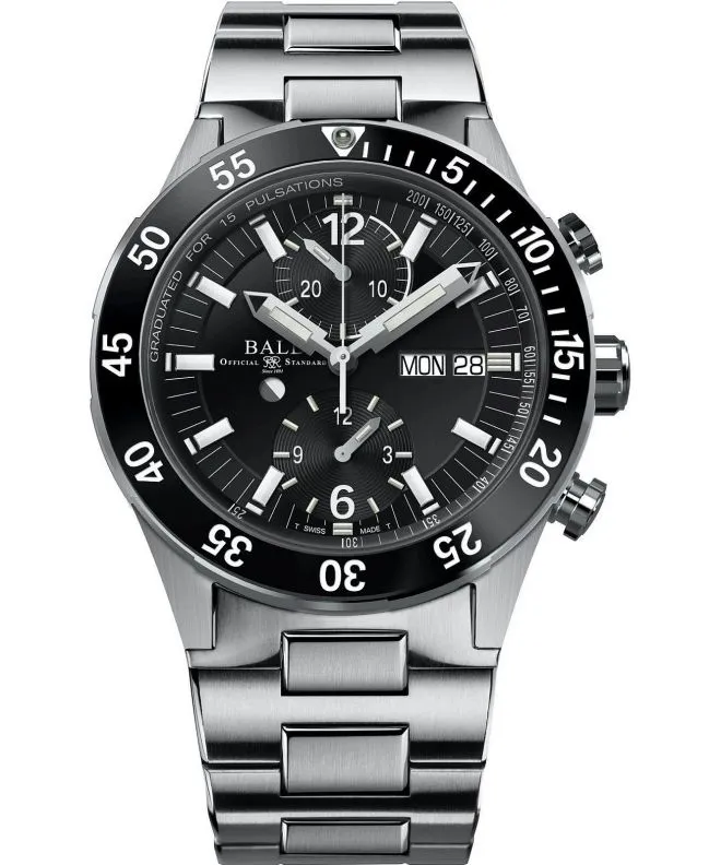 Reloj para hombres Ball Roadmaster Rescue Chronograph Limited Edition DC3030C-S-BK