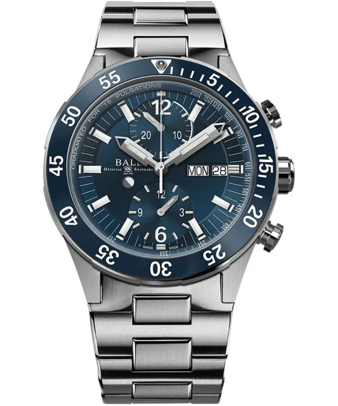 Reloj para hombres Ball Roadmaster Rescue Chronograph Limited Edition DC3030C-S1-BE