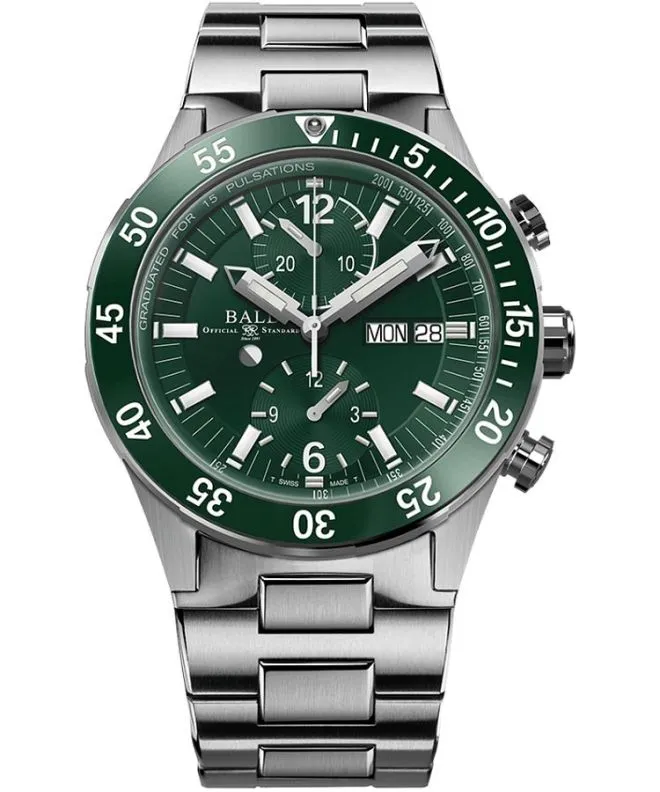 Reloj para hombres Ball Roadmaster Rescue Chronograph Limited Edition DC3030C-S2-GR