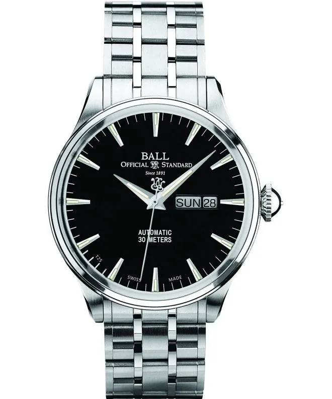 Reloj para hombres Ball Trainmaster Eternity Automatic NM2080D-SJ-BK