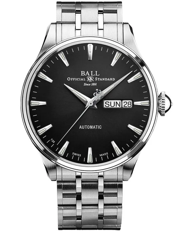 Reloj para hombres Ball Trainmaster Eternity NM2080D-S1J-BK