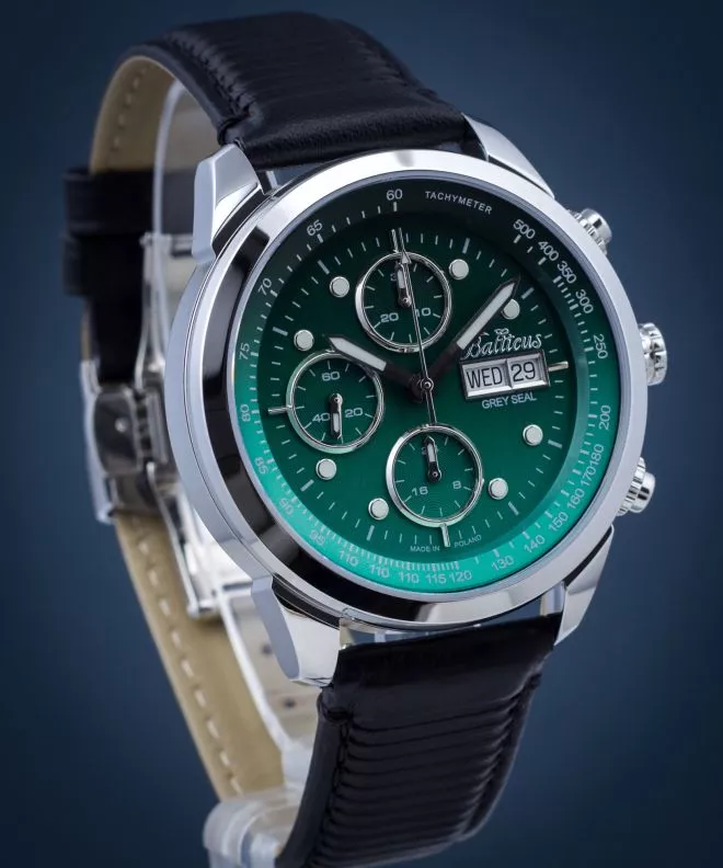 Reloj para hombres Balticus Grey Seal Chrono Limited Edition BLT-BALGSGRNCH