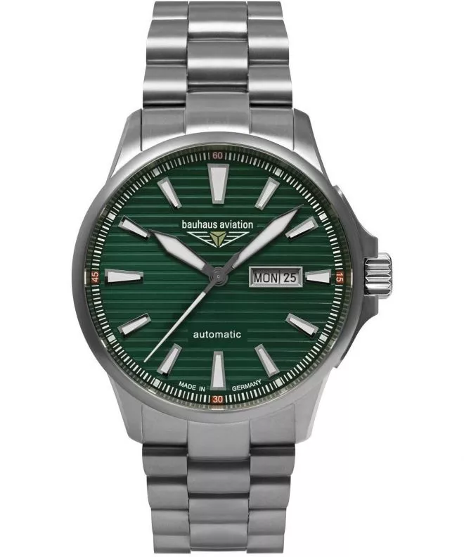 Reloj para hombres Bauhaus Aviation Titanium Automatic 2862M-4
