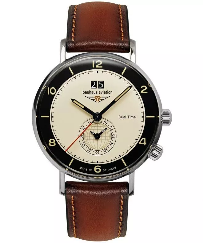 Reloj para hombres Bauhaus Aviation Vintage Pilot 2446-2