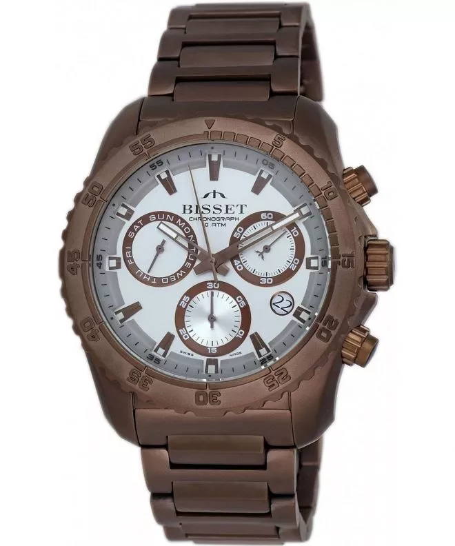 Reloj para hombres Bisset Titanium Chrono BSDF16VISY10BX