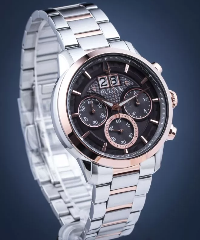 Reloj para hombres Bulova Classic Sutton Chronograph 98B335