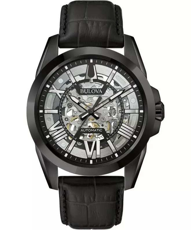 Reloj para hombres Bulova Classic Sutton Skeleton Automatic 98A304