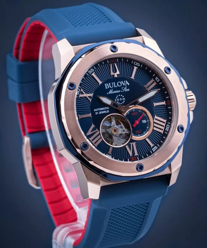 Reloj para hombres Bulova Marine Star Automatic 98A227