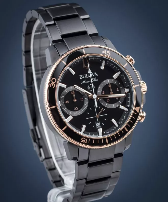 Reloj para hombres Bulova Marine Star Chronograph 98B302