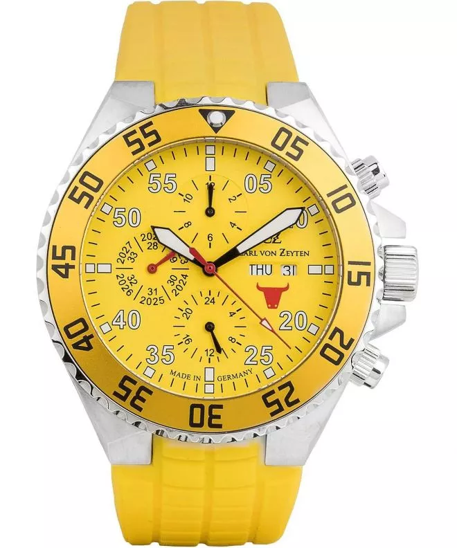 Reloj para hombres Carl von Zeyten Belchen Automatic Chronograph Limited Edition CVZ0067YLS