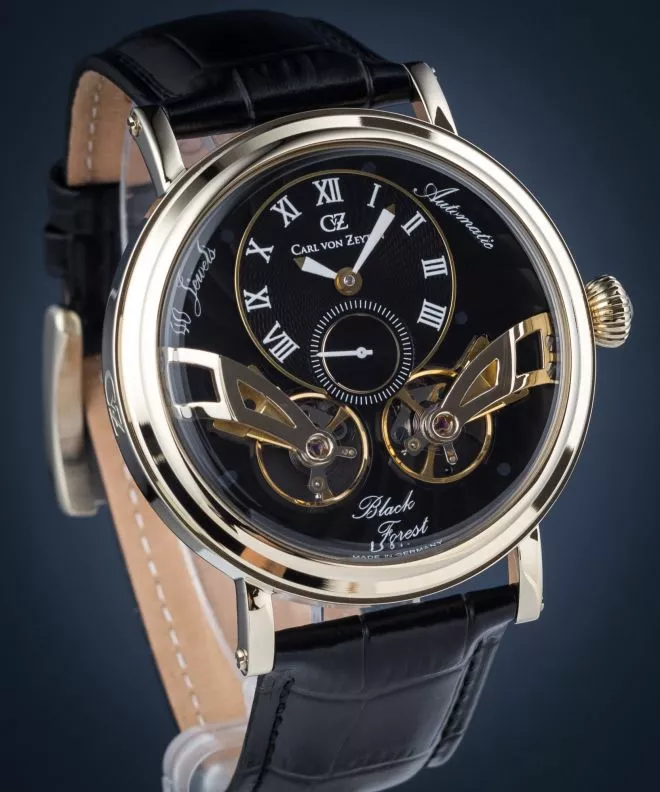 Reloj para hombres Carl von Zeyten Carl von Zeyten Black Forest Automatic CVZ0017GBK