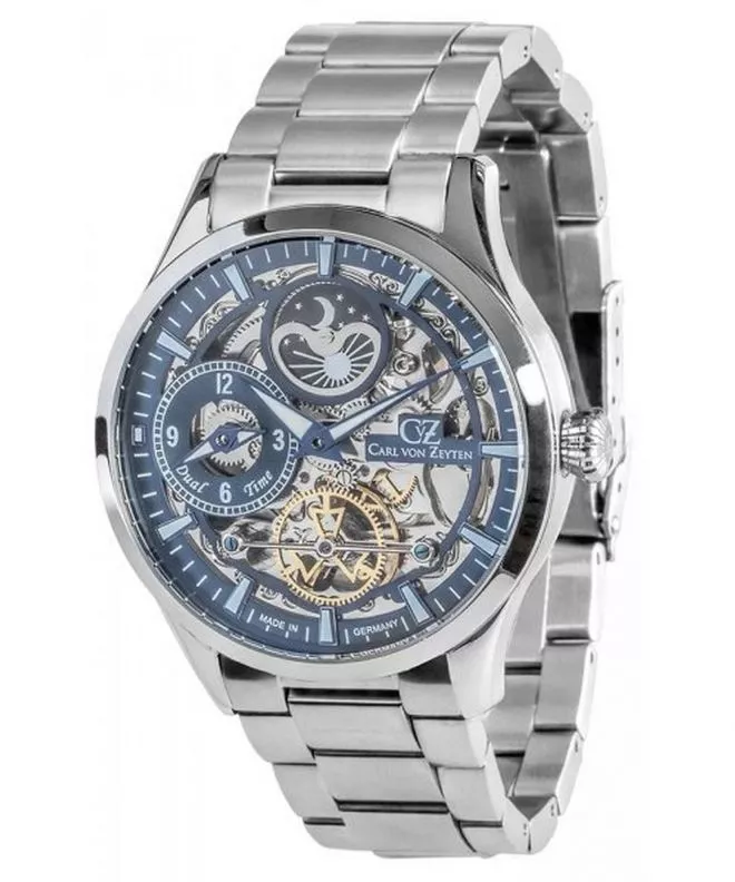 Reloj para hombres Carl von Zeyten Freiburg Skeleton Automatic Limited Edition CVZ0063BLMS