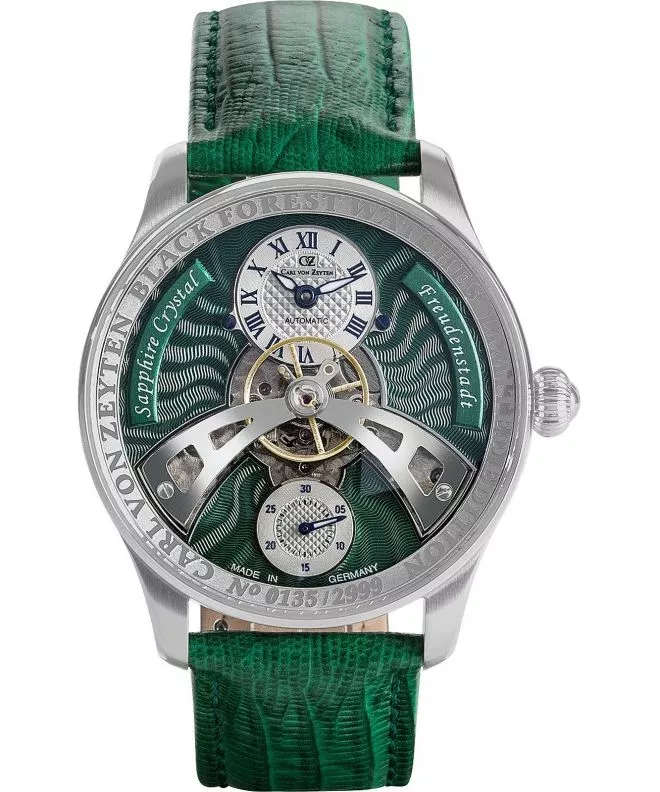 Reloj para hombres Carl von Zeyten Freudenstadt Black Forest Limited Edition CVZ0043GRS