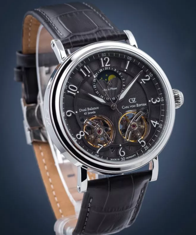 Reloj para hombres Carl von Zeyten Gernsbach Automatic Moon Phase CVZ0054GY