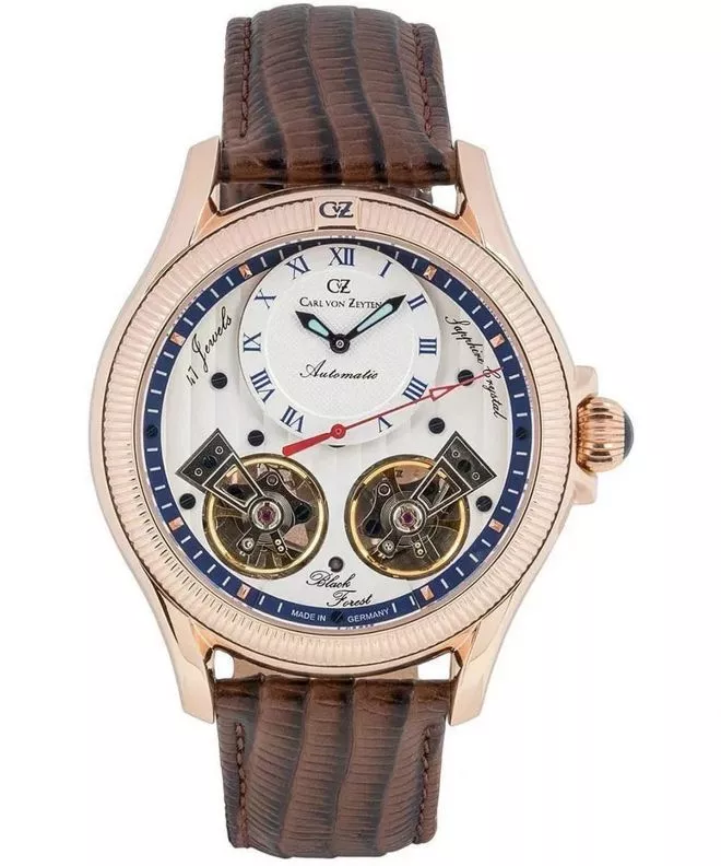 Reloj para hombres Carl von Zeyten Waldhaus Automatic Black Forest CVZ0084RWHS