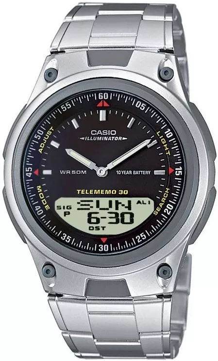 Reloj para hombres Casio Analog-digital AW-80D-1AV