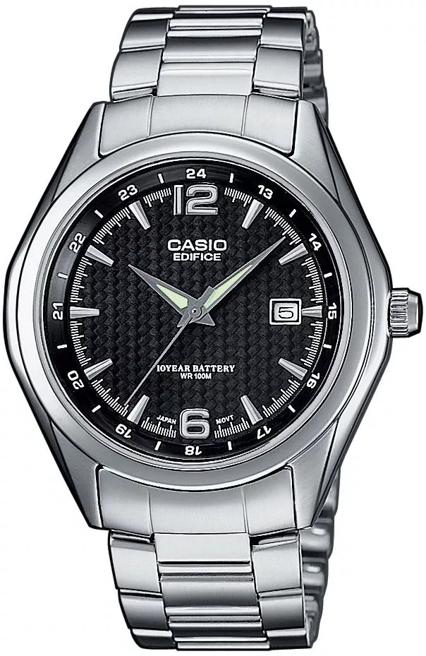 Reloj para hombres Edifice Casio EF-121D-1AV (EF-121D-1AVEF, EF-121D-1AVEG)
