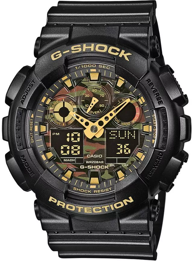 Reloj para hombres G-SHOCK Casio GA-100CF-1A9ER