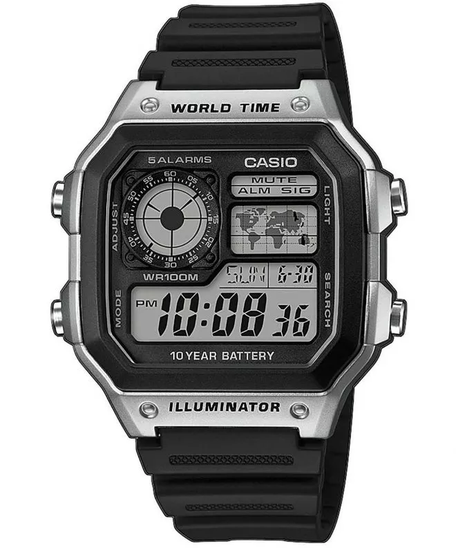Reloj para hombres Casio Vintage 'Royale' Youth Digital AE-1200WH-1CVEF