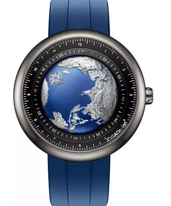 Reloj para hombres Ciga Design U Series Blue Planet Automatic U031-TU02-W6U (U031-TU04-W6U)