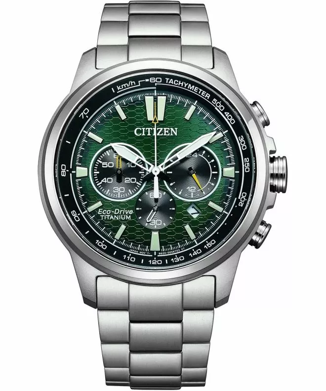 Reloj para hombres Citizen Eco-Drive Super Titanium Motor Chronograph CA4570-88X