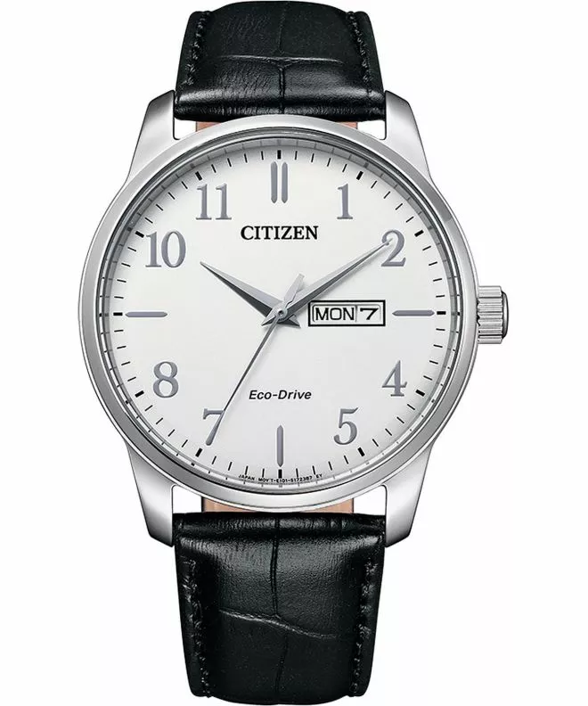 Reloj para hombres Citizen Leather Eco-Drive BM8550-14AC (BM8550-14AE)