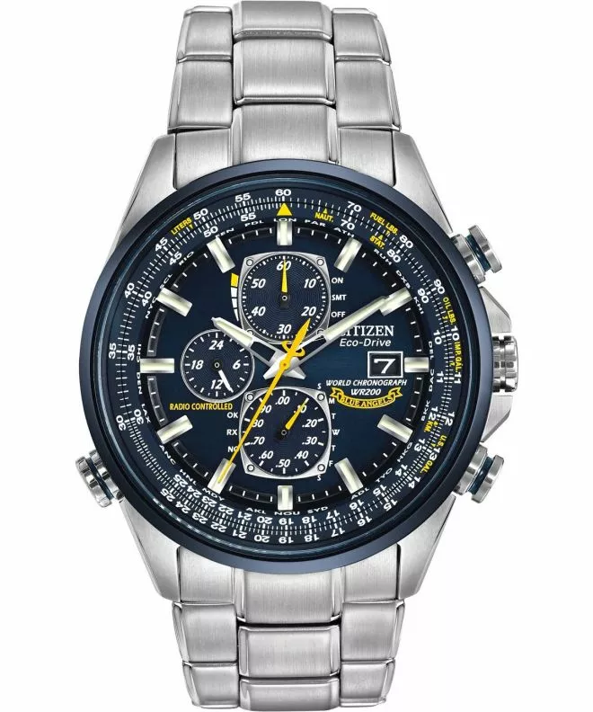 Reloj para hombres Citizen Promaster Blue Angels Eco-Drive Radio Controlled AT8020-54L