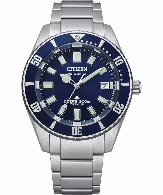 Reloj para hombres Citizen Promaster Mechanical Challange Diver Fuji-Tsubo Super Titanium Automatic NB6021-68L