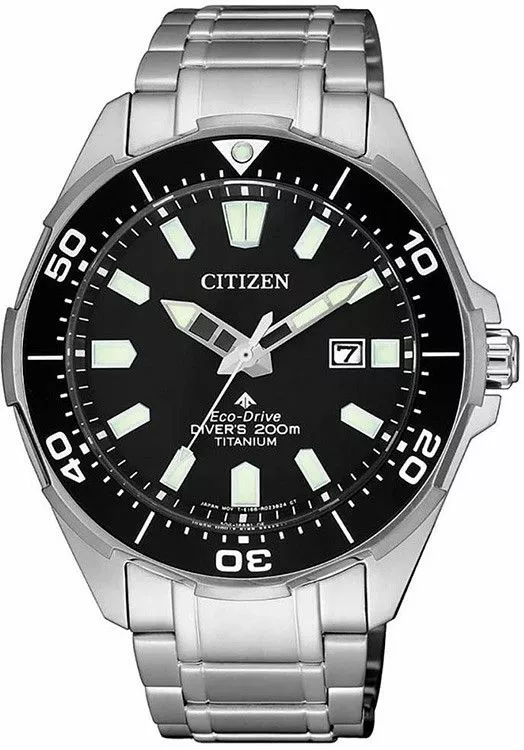 Reloj para hombres Citizen Promaster Professional Diver Titanium Eco-Drive BN0200-81E