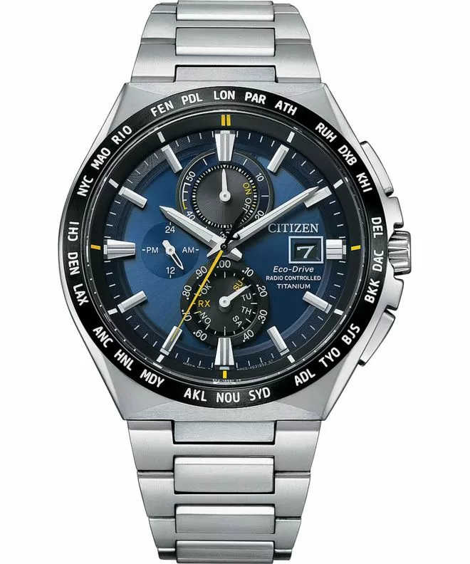 Reloj para hombres Citizen Radio Controlled Super Titanium Eco-Drive AT8234-85L